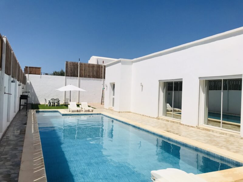 Villa avec piscine sans vis-à-vis Tunisie