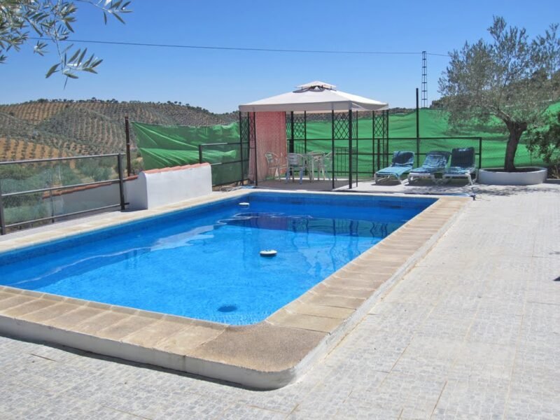 Maison de campagne, style andalou, avec piscine privée à Cordoue, ensoleillée et pas de vis à vis