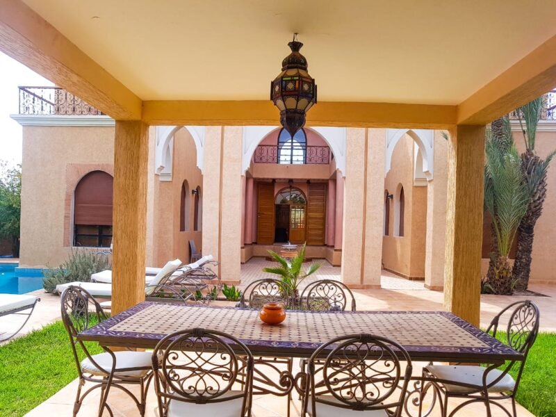 Villa 4 chambres suite a marrakech quartier amlkis