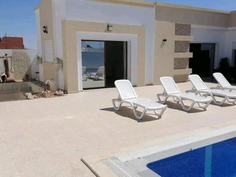 location une jolie villa sur l'ile de rêve Djerba