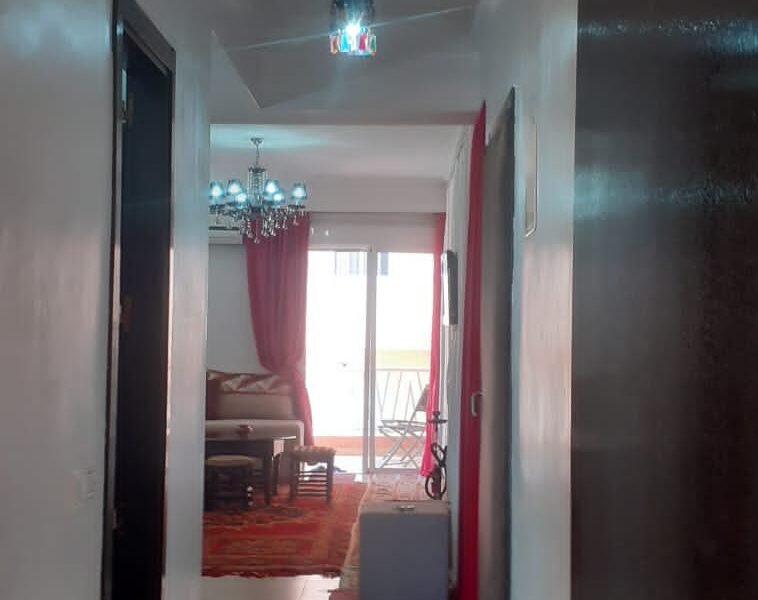 Loue appartement à Marrakech dans résidence sécurisée avec piscine