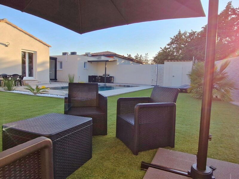 Maison cosy avec cuisine d’été