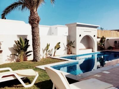 Villa de charme pleins pieds à Djerba (Tunisie)