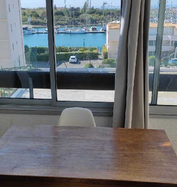 Location Studio vue mer Cap d'Agde